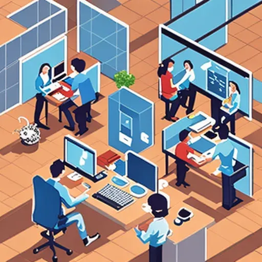 ทีมงานนั่งร่วมกันตรวจสอบแผนเนื้อหาก่อนเผยแพร่บนระบบ Ai Create Web