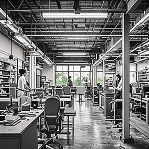 เคาน์เตอร์ต้อนรับในออฟฟิศสมัยใหม่ของ AgencyIndexTH