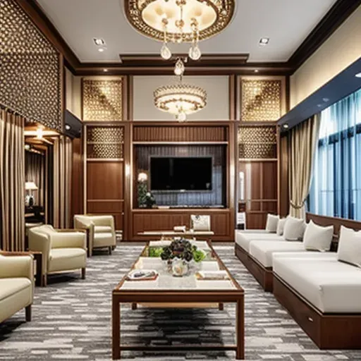 เคาน์เตอรืรับบรการของ BestHotel Thailand ในยามเช้า