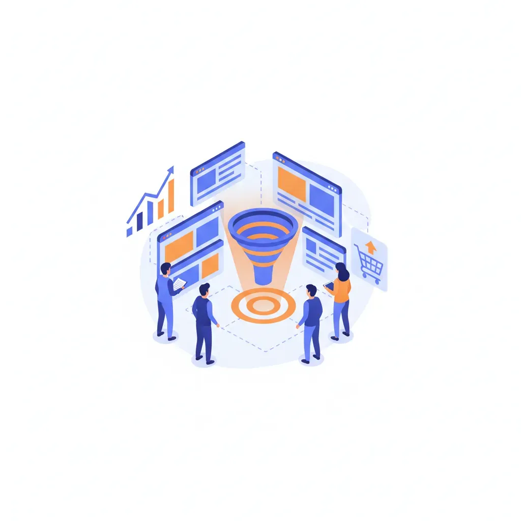 ทีมงานการตลาดและนักพัฒนาเว็บไซต์กำลังวิเคราะห์ข้อมูลเพื่อทำ Conversion Rate Optimization