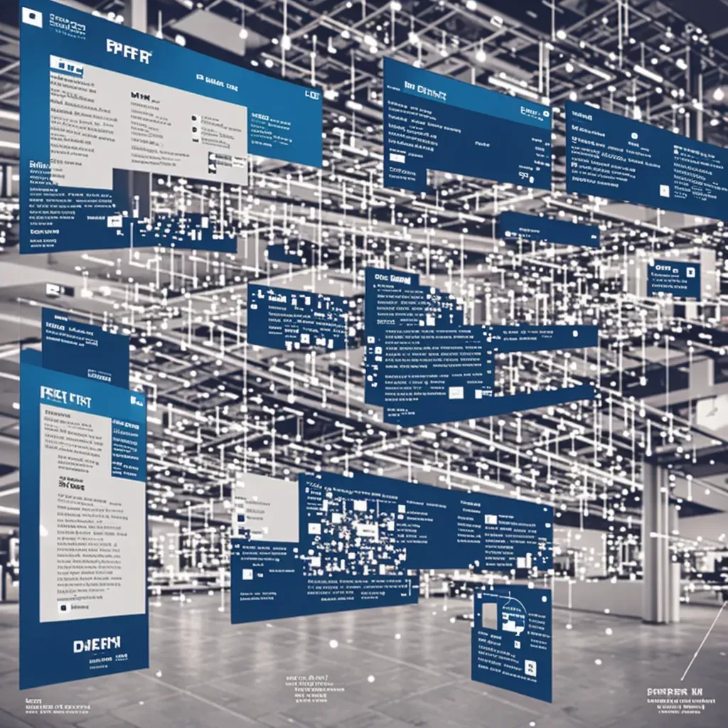 ภาพเปรียบเทียบระหว่างเอกสาร PDF แบบเดิมกับหน้าเว็บข้อมูลผลิตภัณฑ์ดิจิทัลที่มีโครงสร้างชัดเจนและค้นหาได้