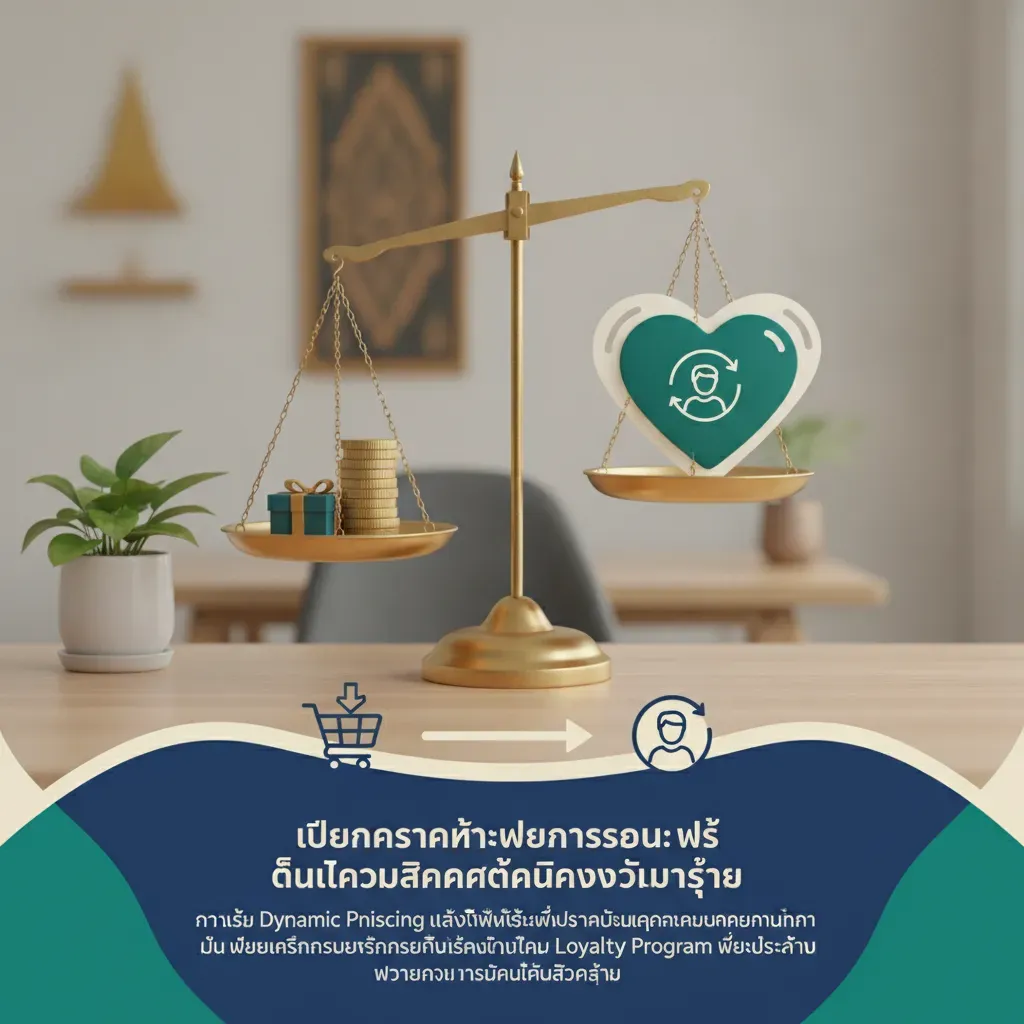 เปลี่ยนราคาให้เป็นรางวัล: ใช้ Dynamic Pricing ดึงใจลูกค้าเก่าให้กลับมาซ้ำ