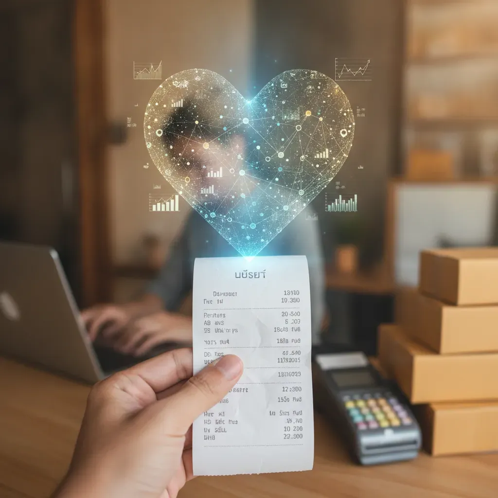 เปลี่ยนใบเสร็จธรรมดา ให้เป็นเครื่องมือมัดใจลูกค้าด้วยกลยุทธ์ Data-Driven