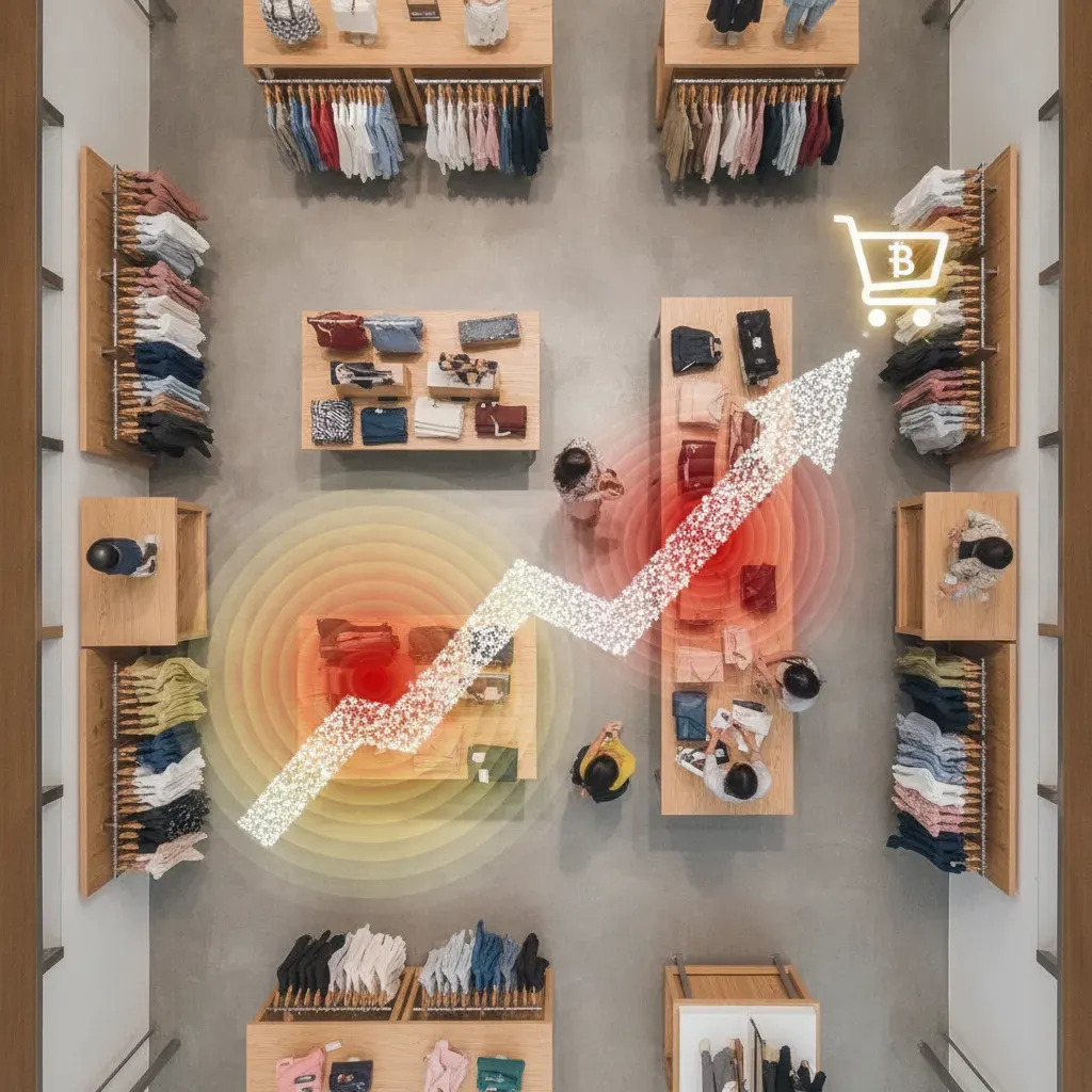 เปลี่ยนข้อมูล Heatmap ให้เป็นยอดขาย ด้วยการจัดผังร้านค้าอย่างชาญฉลาด