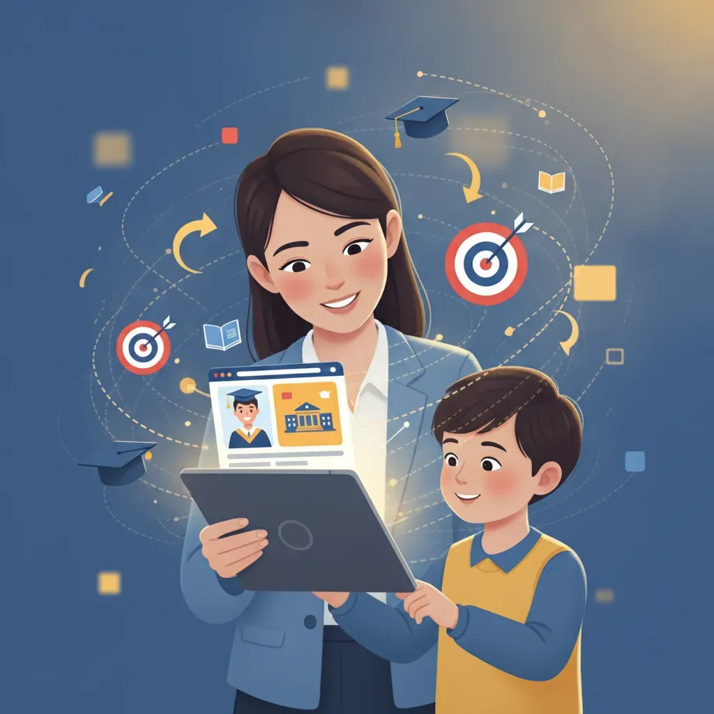 ภาพประกอบแนวคิดการทำ Retargeting สำหรับสถาบันการศึกษา