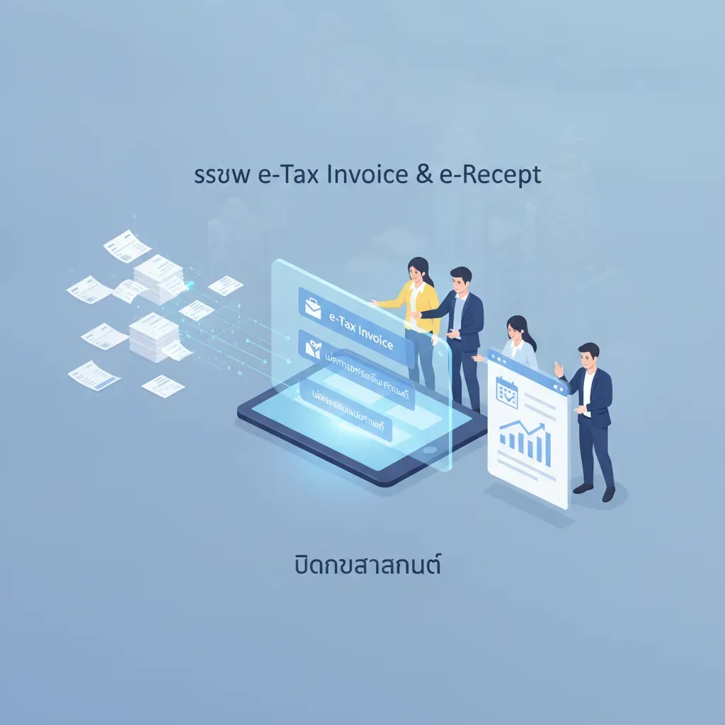 ยกระดับงานบัญชีด้วยระบบ e-Tax Invoice & e-Receipt: พลิกโฉมจากกระดาษสู่การปิดงบอัตโนมัติ